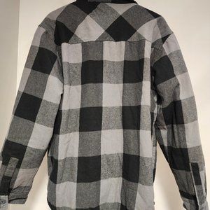 Men's Quilted Flannel Shirt/Jacket